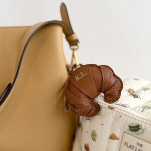 Personalised Croissant Bag Charm