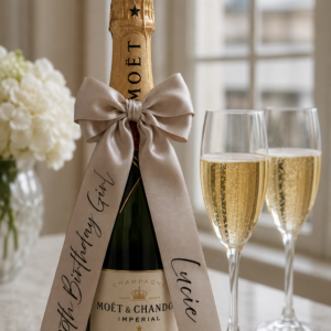 Personalised Bottle Gift Bow